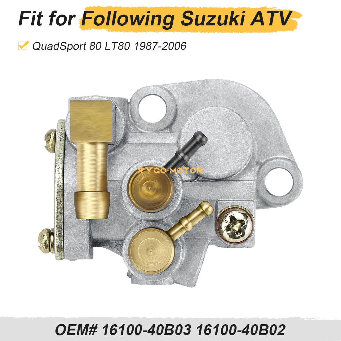 Oil Pump Assembly for Suzuki LT80 (1987–2006) 16100-40B03