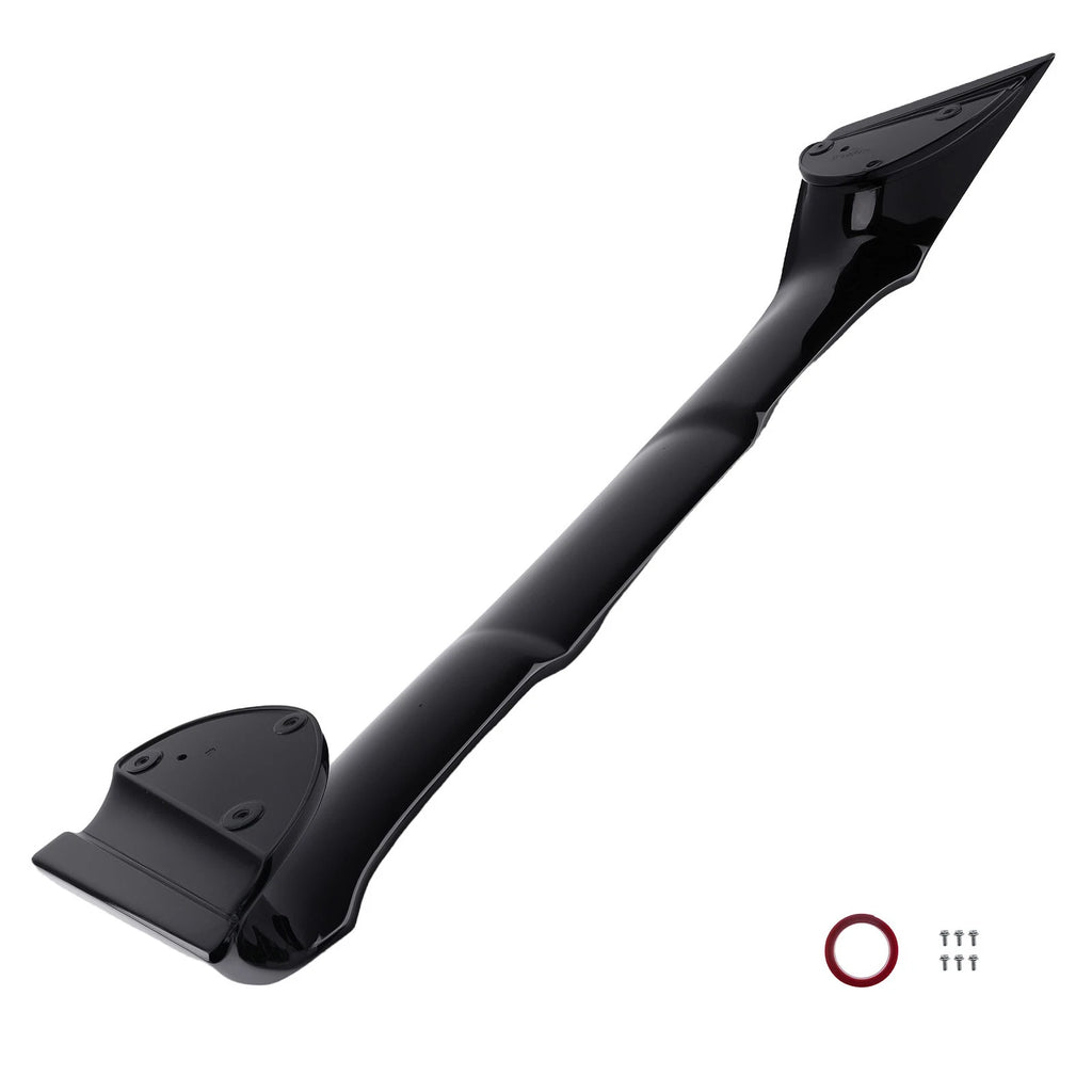 Aerodynamic Rear Wing for Mitsubishi Lancer EVO X (2008–2017) Gloss Black