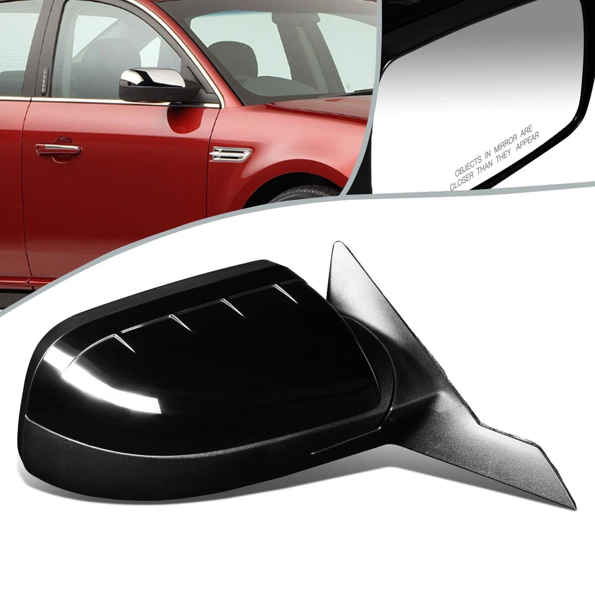 Power Side Rear View Door Mirror Right for Ford Taurus (2008–2009) FO1321295