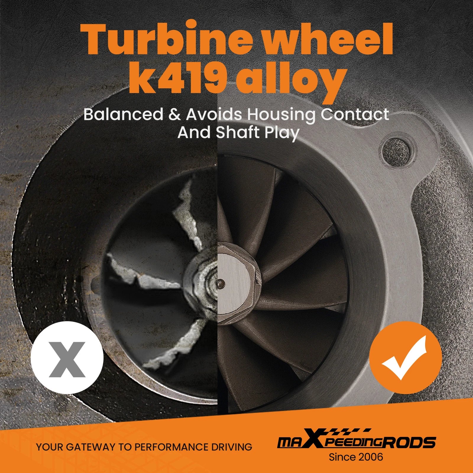 Billet Turbocharger for Hyundai Tucson 1.6L (2016-2018)