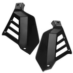 Left + Right Radiator Shrouds for Honda ATC250R (1985–1986) Black Plastic Guards