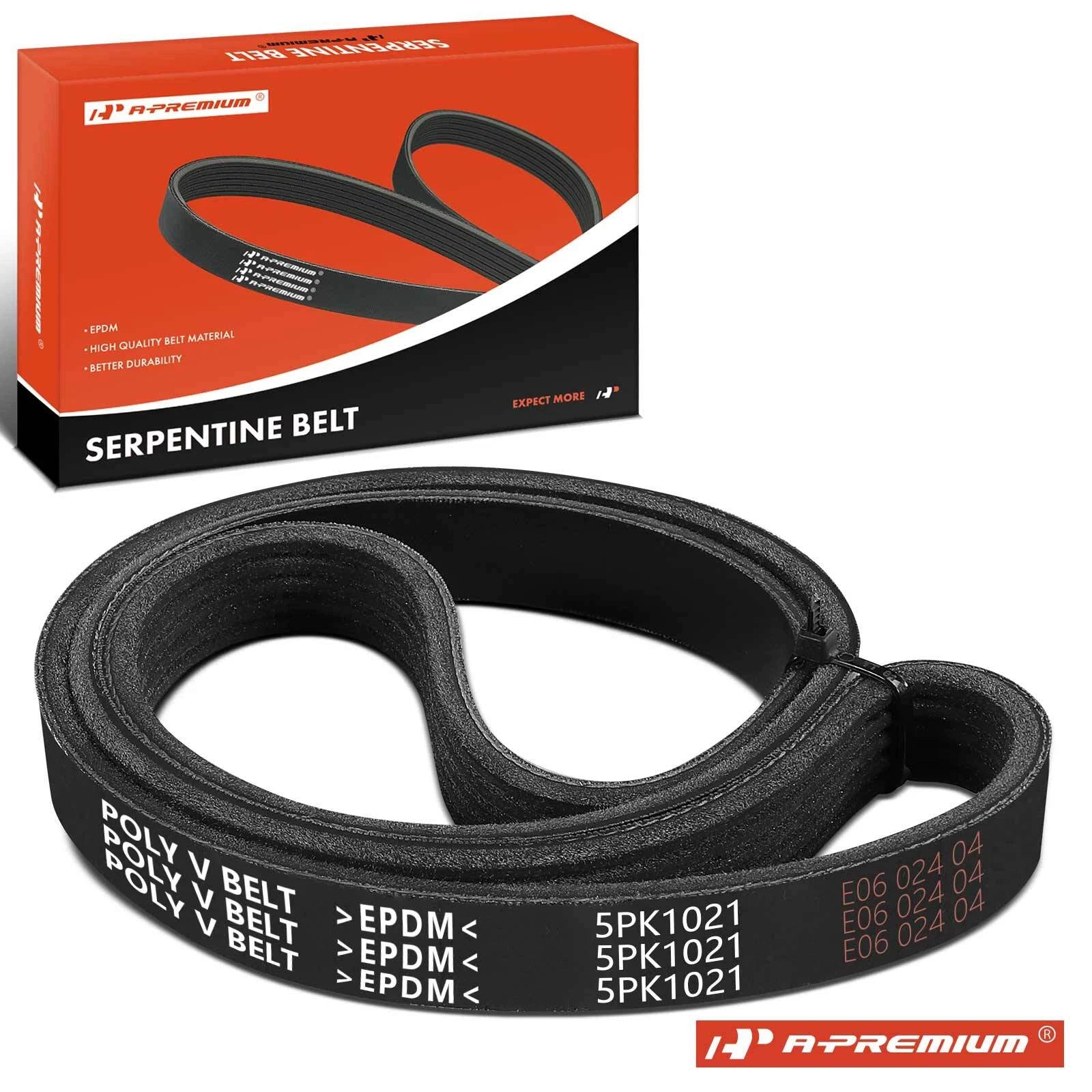 Serpentine Belt for Chevy Malibu (2004–2012) & BMW X5 (2002–2003)