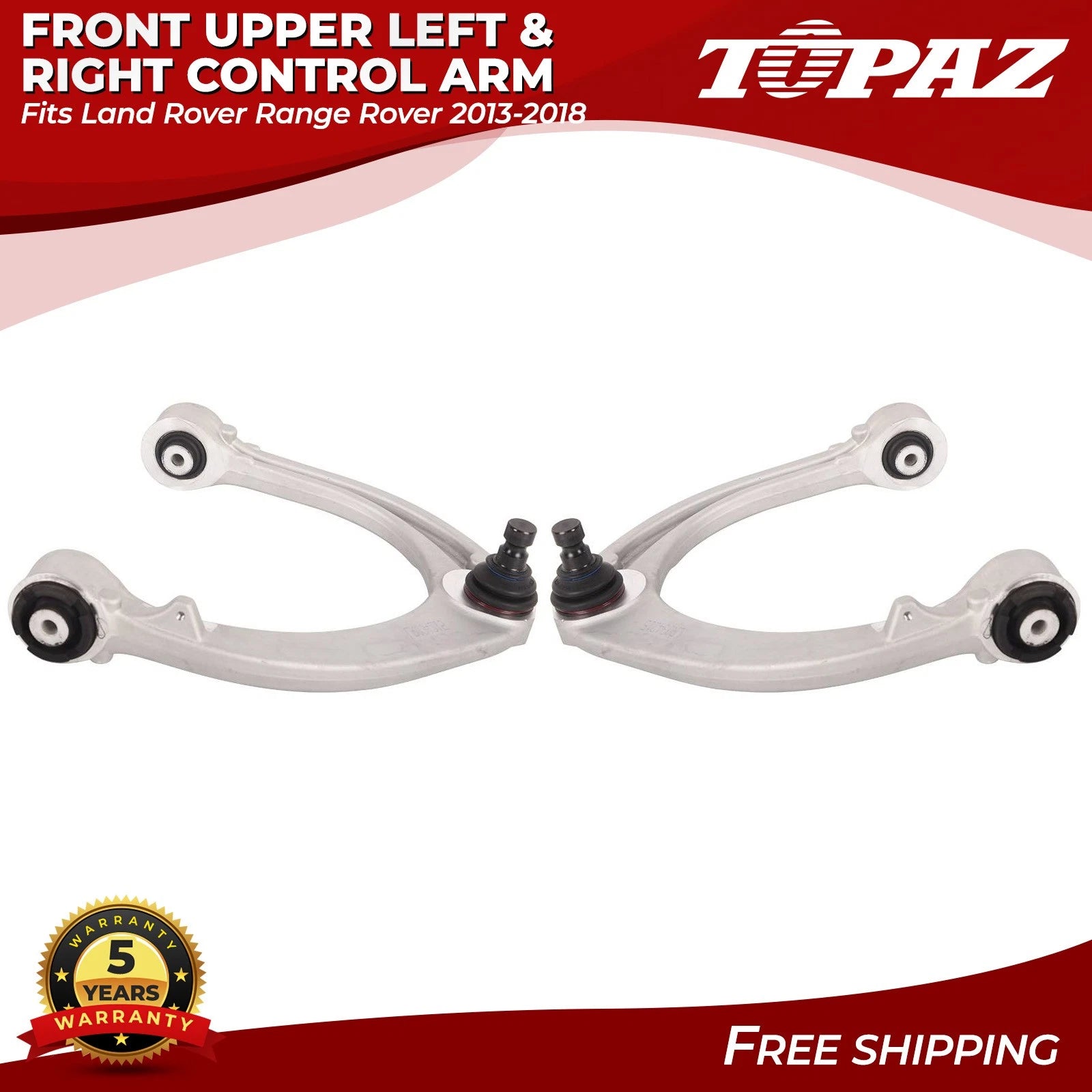 2X Front Upper Control Arm & Ball Joint Kit for Land Rover Range Rover (2013–2018)