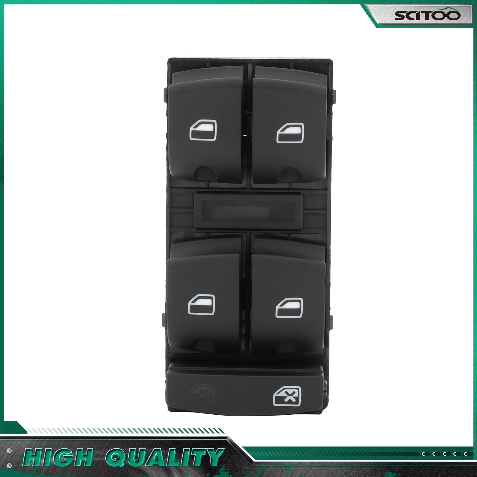 Power Window Switch for Audi A3 Quattro (2006–2010) - Front Left Driver Side