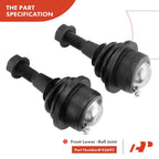 10x Front Control Arm Ball Joint Tie Rod End for Chevy Silverado 2500 (2001-2007)