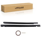 2PC Body Kit Side Panel Extension for Dodge Charger (2011–2023) Black ABS