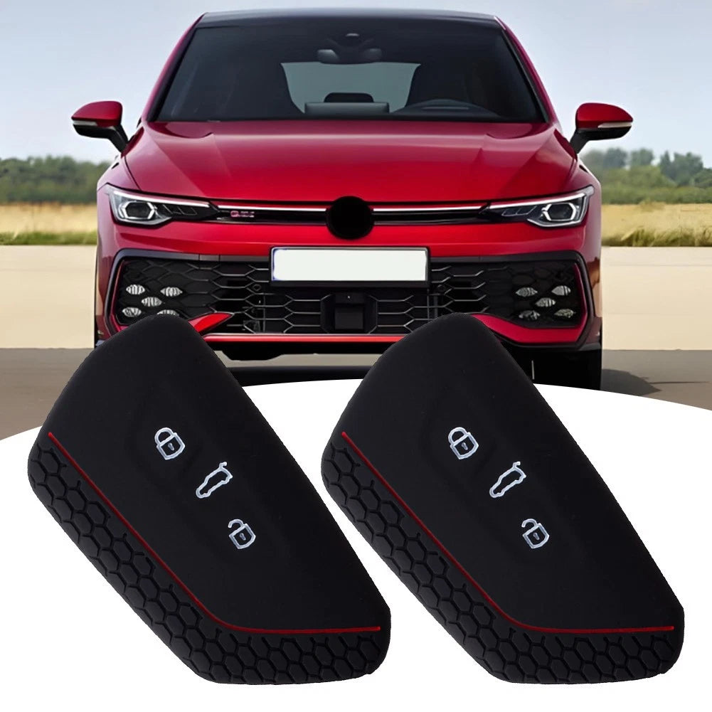 2X Protective Silicone Key Covers for Golf 8, Skoda Enyaq IV