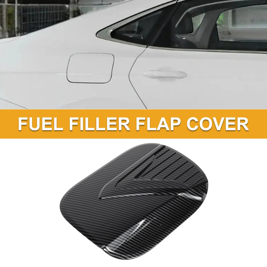 Fuel Tank Door Cap for Hyundai Palisade (2019–2025) Carbon Fiber Black