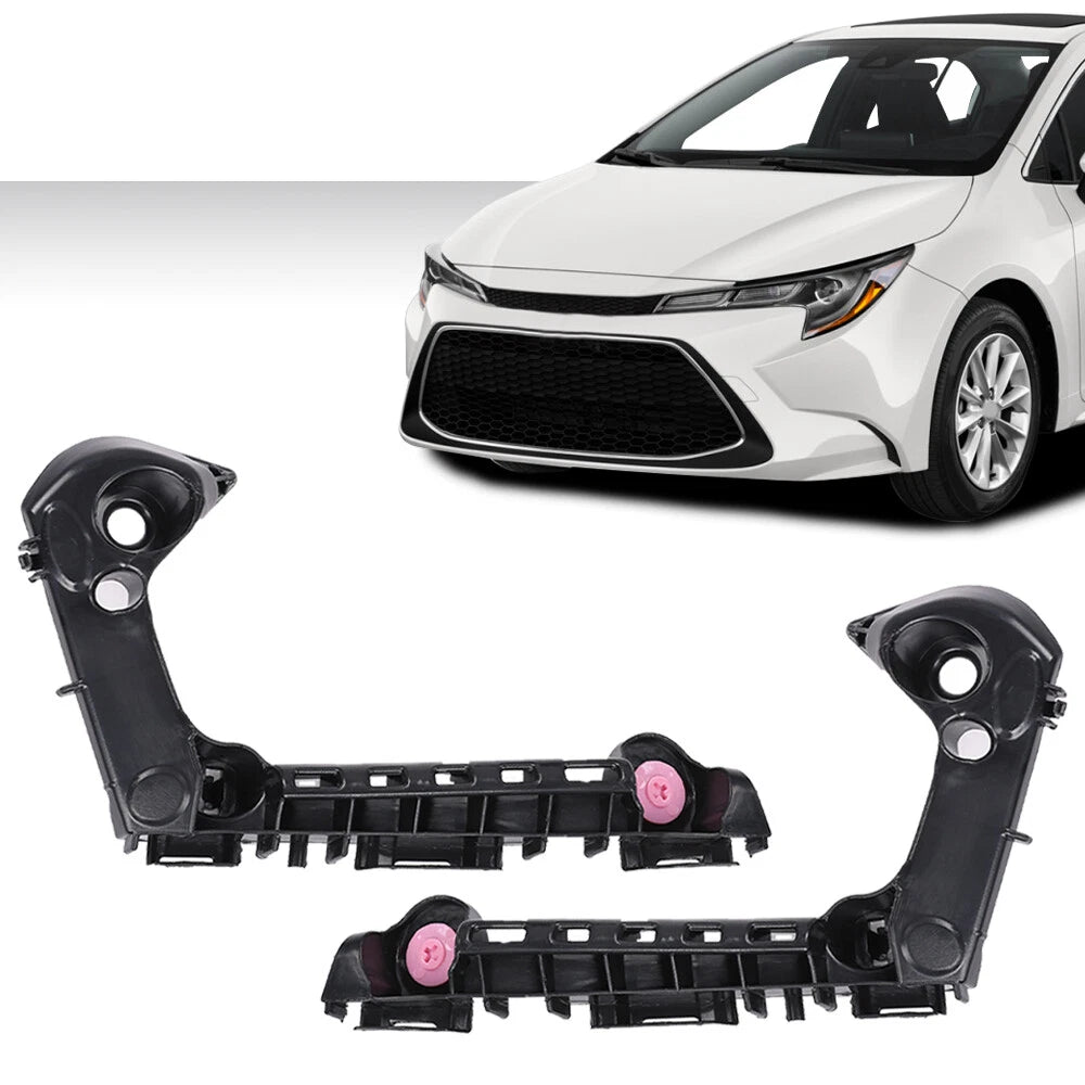 Set of 2 Front Bumper Bracket Retainers for Toyota Corolla (2019–2021)
