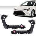 Set of 2 Front Bumper Bracket Retainers for Toyota Corolla (2019–2021)