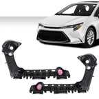 Set of 2 Front Bumper Bracket Retainers for Toyota Corolla (2019–2021)