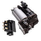 Air Suspension Compressor + Valve Block for Mercedes W164 GL ML Class (2007–2012)