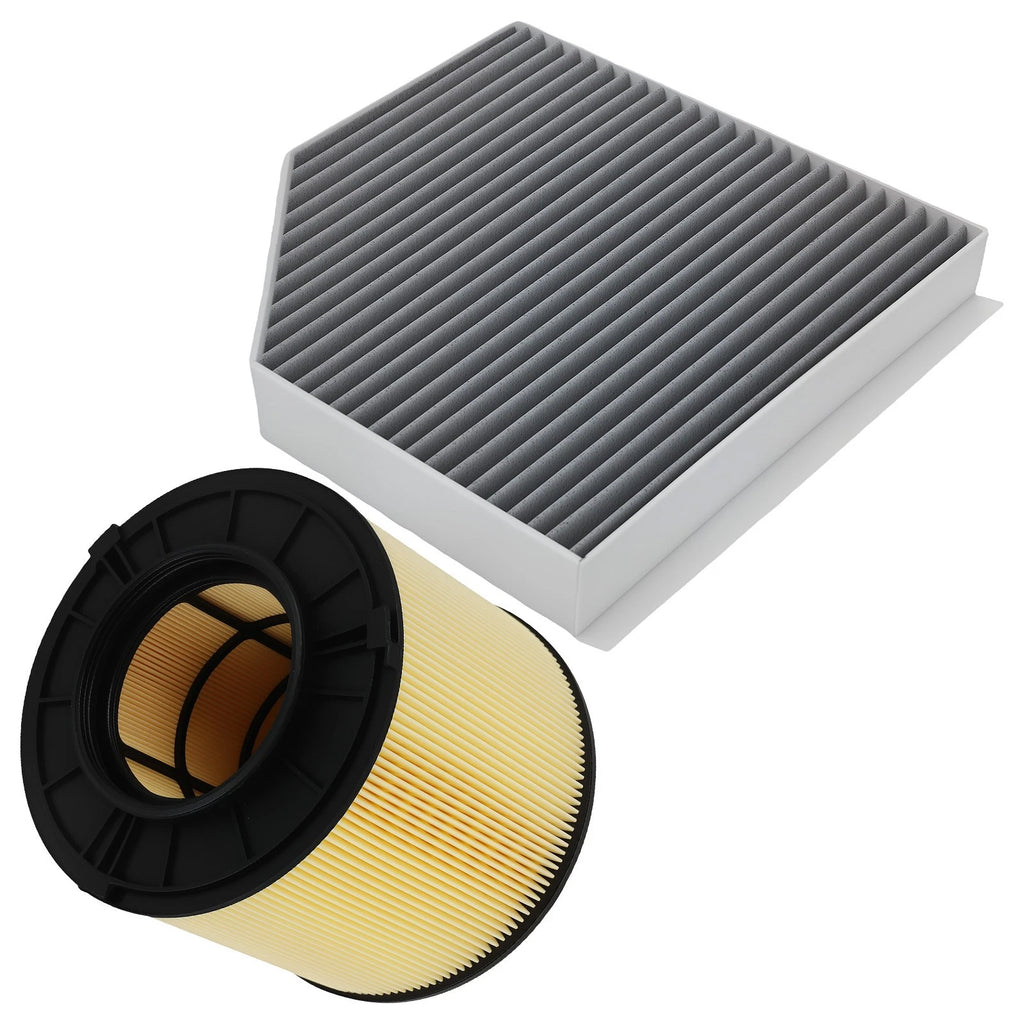 Set of 2 Engine & Cabin Air Filters for Audi S6 (2013–2018) WA10866 LAK667 CAF4439