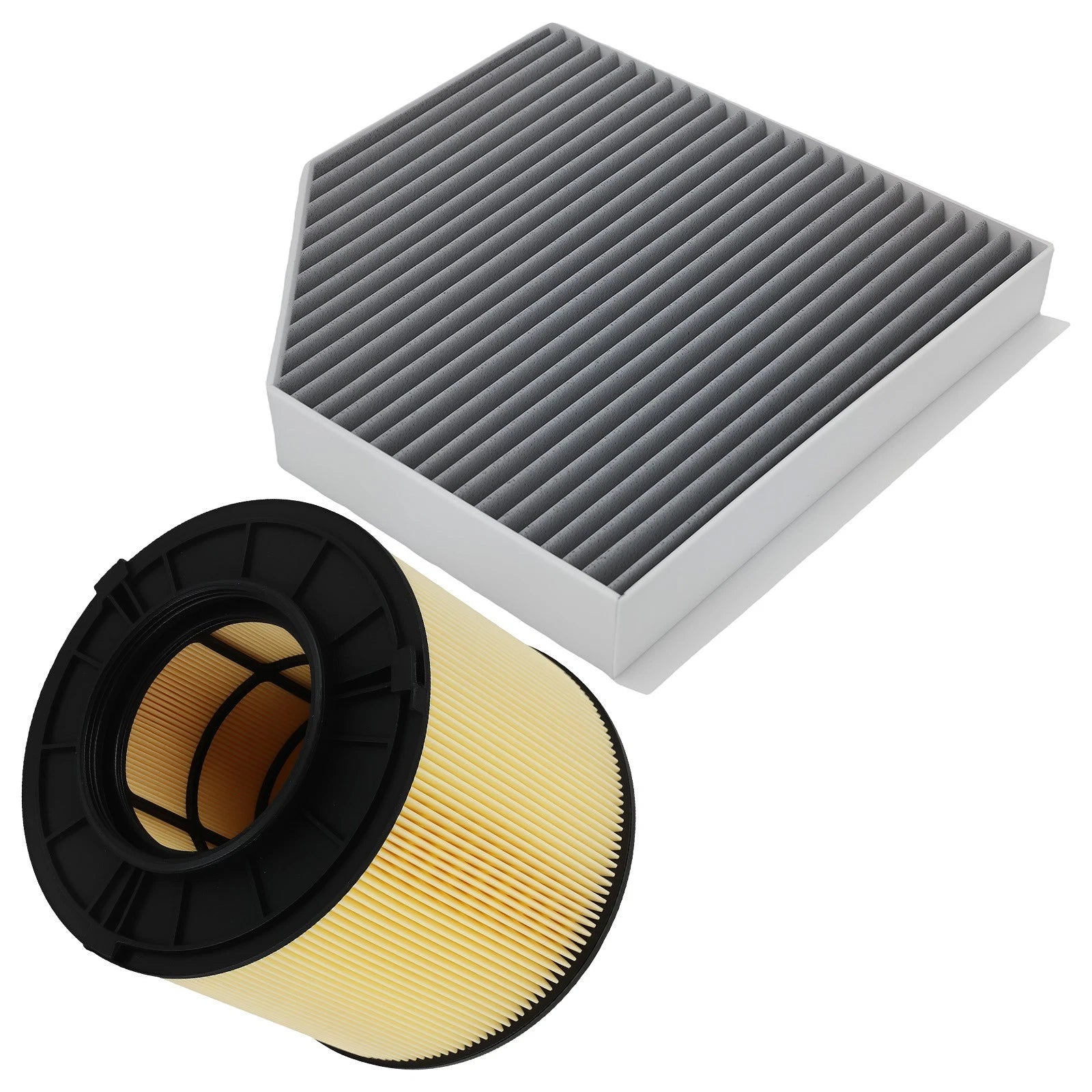Set of 2 Engine & Cabin Air Filters for Audi S6 (2013–2018) WA10866 LAK667 CAF4439