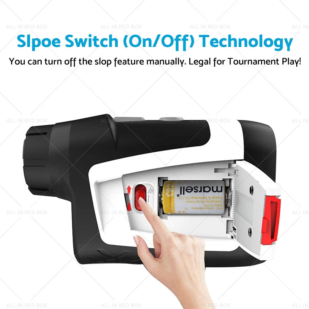 Golf Laser Range Finder 600M with Slope & Flagpole Lock (2010–2023)