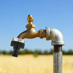 Garden Hose Faucet Connector for Easy Assembly and Secure Seal