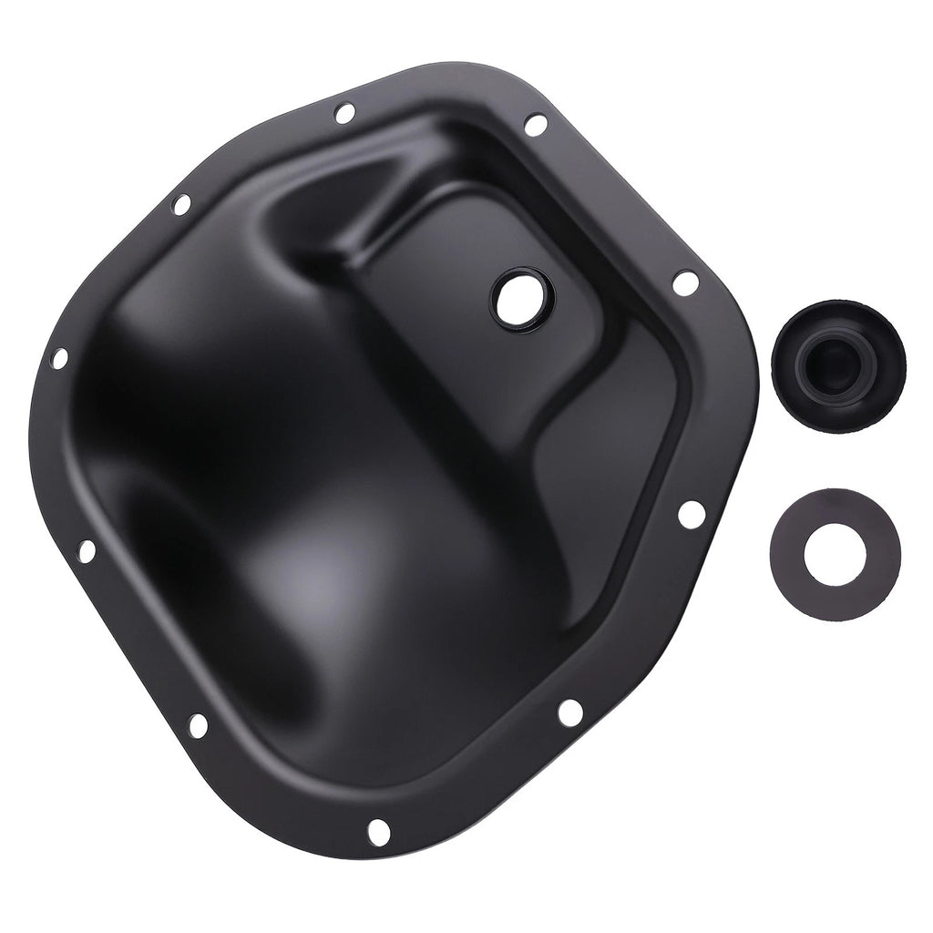 Differential Cover for Jeep Grand Cherokee (1999–2004) 5012842AA Black Rear