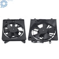 Set of 2 AC Condenser Radiator Cooling Fans for Honda Civic Acura (2012–2017)