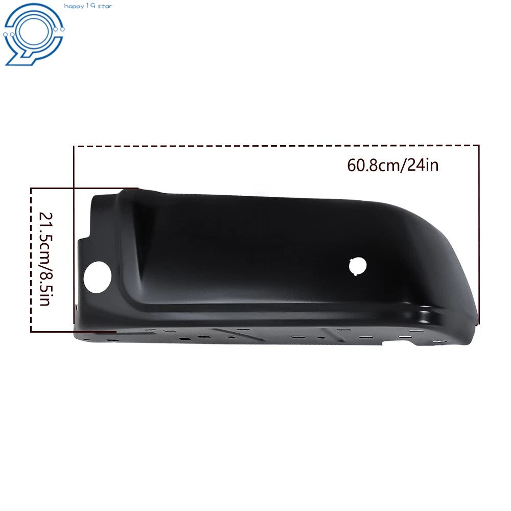 Step Bumper for Ford F250 F350 (2008–2016) with Sensor Hole, Painted Rear Left