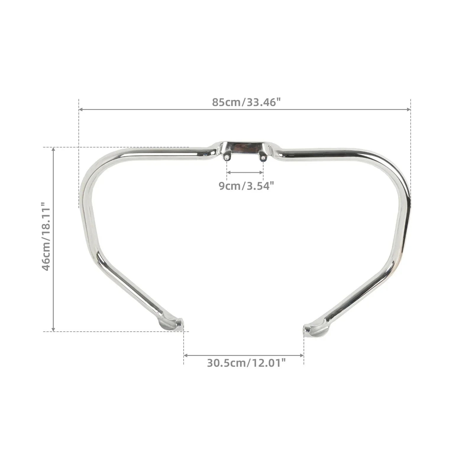Chrome Engine Guard Highway Crash Bar for Indian Chief Chieftain (2014-2023)