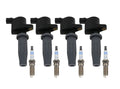 Set of 4 Ignition Coils & 4 Iridium Spark Plugs for Ford Fusion (2006–2012)