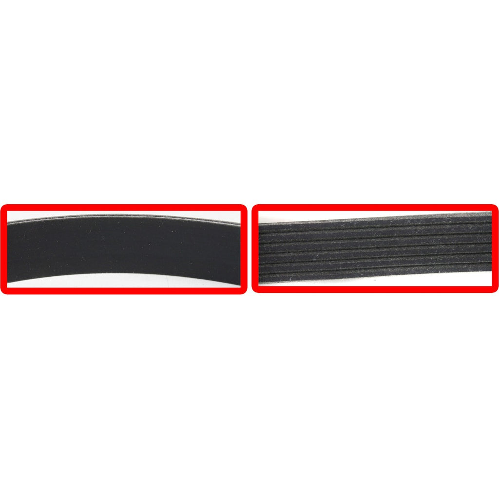 Drive Belt for Chevy E350 Van Suburban S-10 Blazer S10 Pickup Jimmy S15 C2500