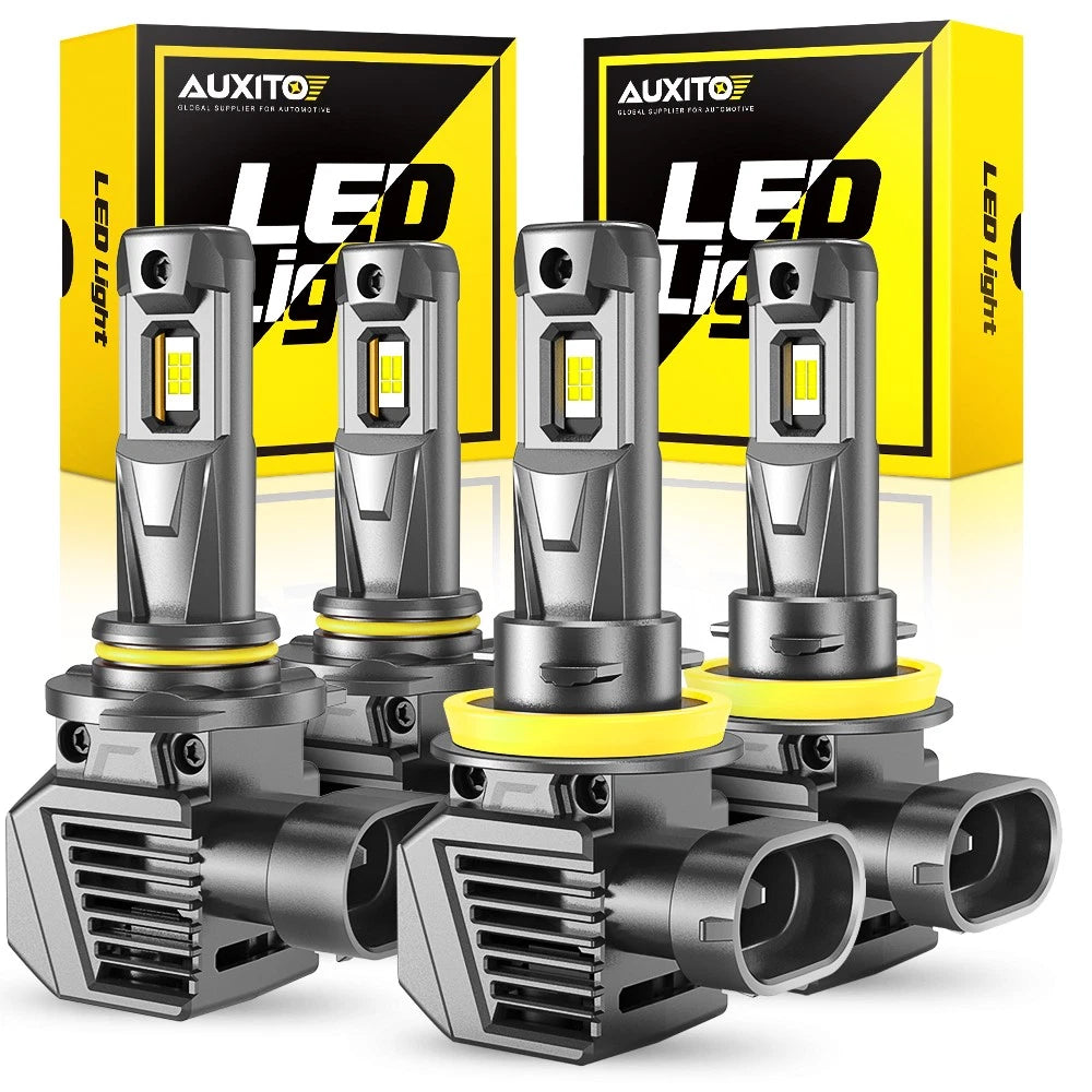 AUXITO H11 LED Headlight Kit for Low Beam (6500K, 22000LM)