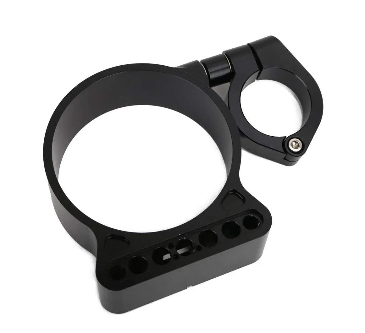 BLK CNC Billet Speedo Relocation Bracket for Harley Sportster XL 883 1200 (2004-2023)