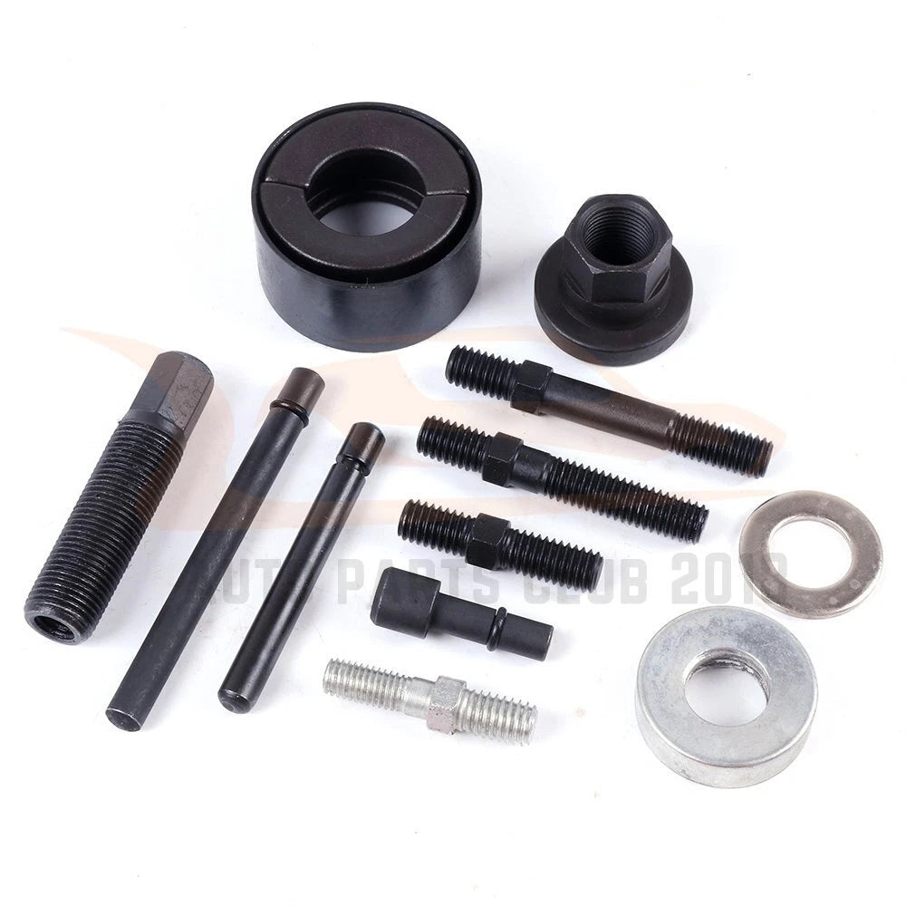 13-Piece Pulley Puller and Installer Kit for Power Steering Pump and Alternator
