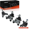 Set of 4 Ball Joints for Chevy Colorado GMC Canyon (2004–2012)