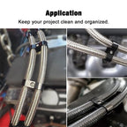 Hose Separator Clamp Fitting Connector for 4AN–12AN (4pcs) (2010–2026)