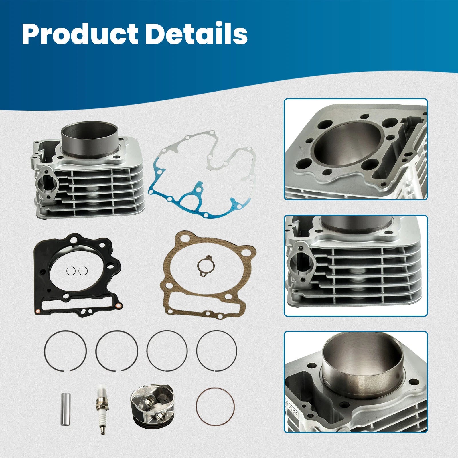 Top End Rebuild Kit for Honda TRX400EX XR400 (1999–2008)