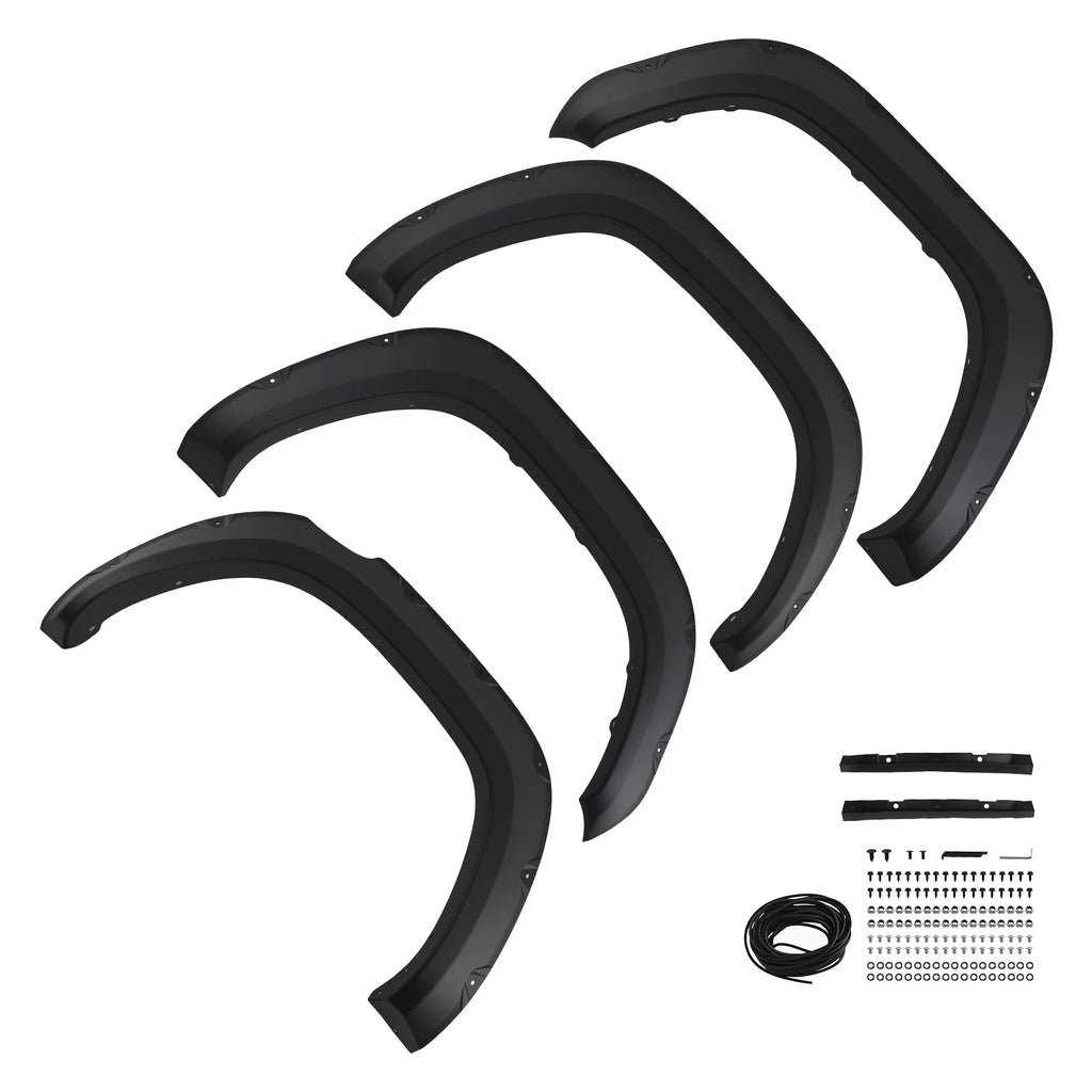 Body Kit Fender Flares for Toyota Tacoma (2016–2022) J-02RSA2009ABK Black