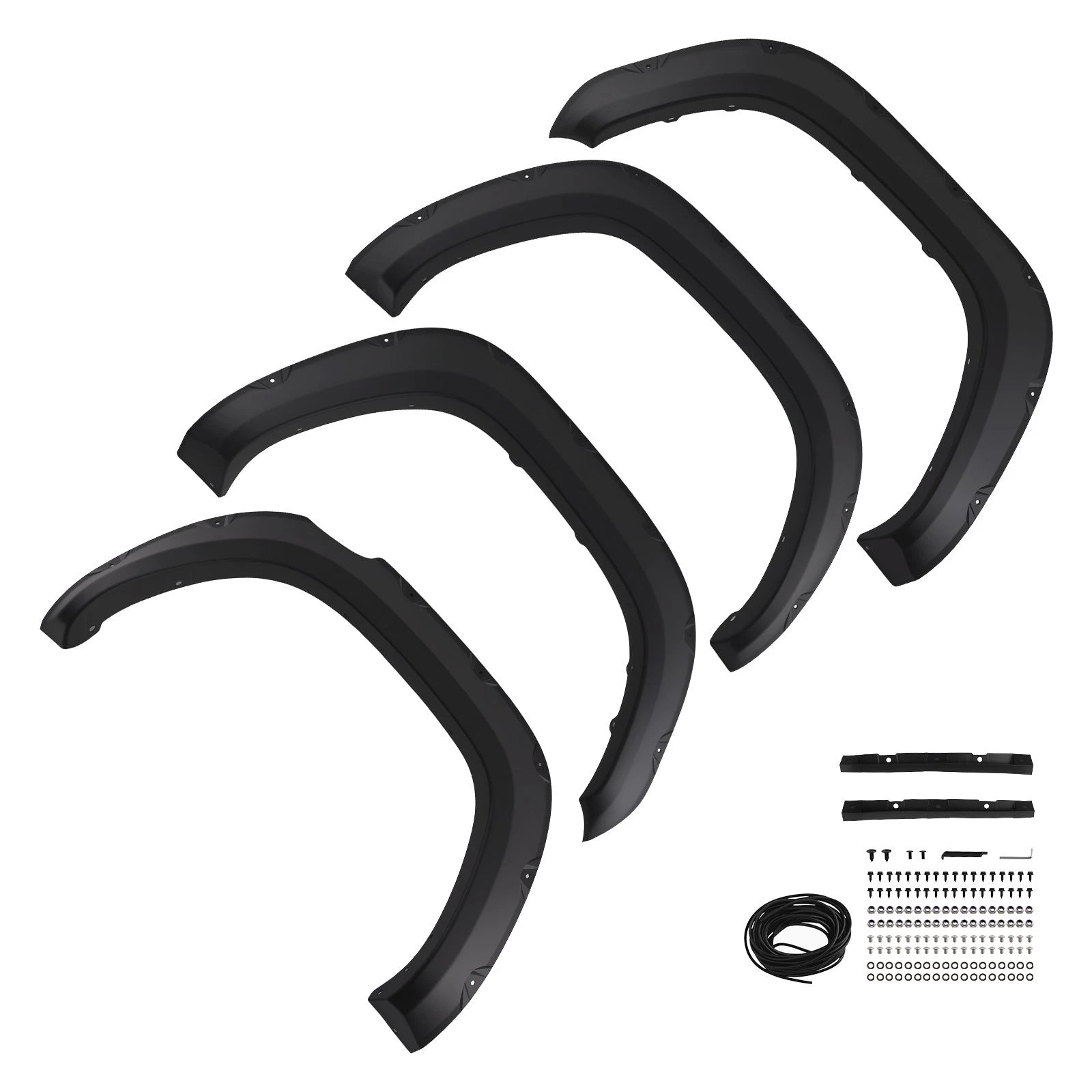 Body Kit Fender Flares for Toyota Tacoma (2016–2022) J-02RSA2009ABK Black
