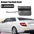 Tow Hook Cover A2048856223 for Mercedes Benz (2007–2014) Black