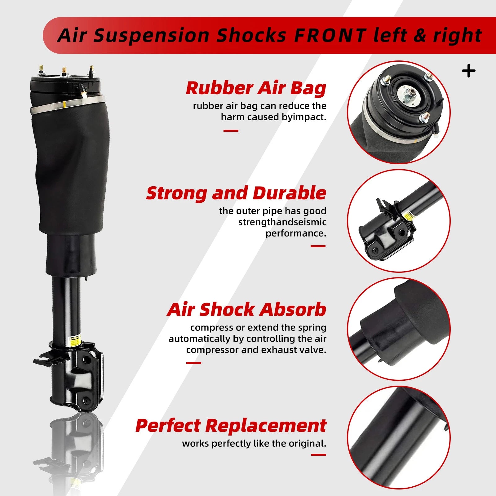 Air Suspension Spring Strut for Land Rover Range Rover (2010-2012)
