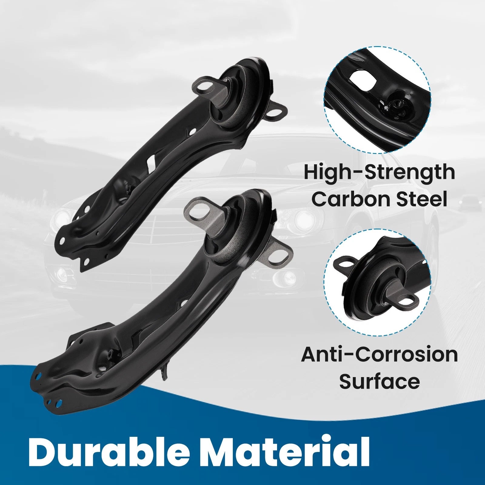 Rear Trailing Arms for Chrysler 200, Sebring, Dodge Avenger, Journey