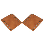 22mm Leather Hand Grips Covers for Harley Cafe Racer