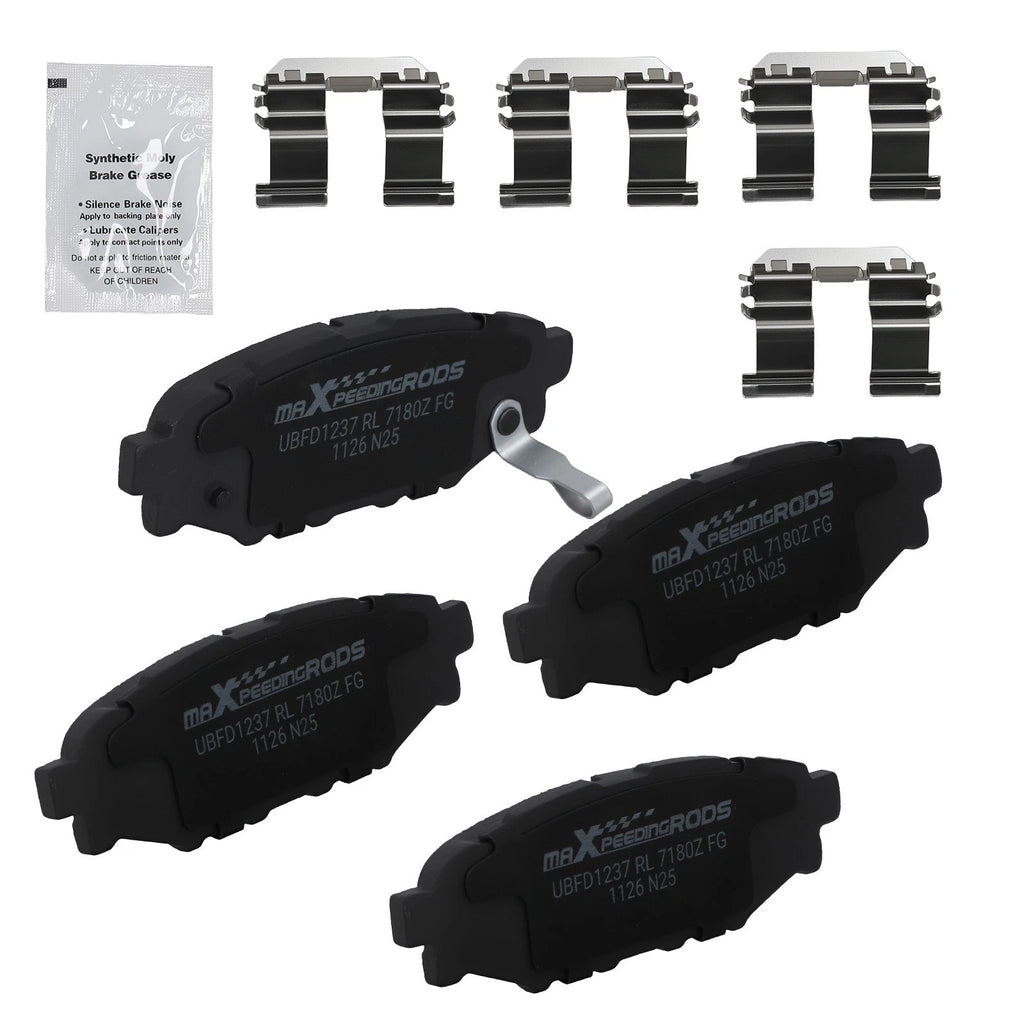 Rear Ceramic Brake Pads Kit for Subaru BRZ (2013–2016), Crosstrek (2016–2023)