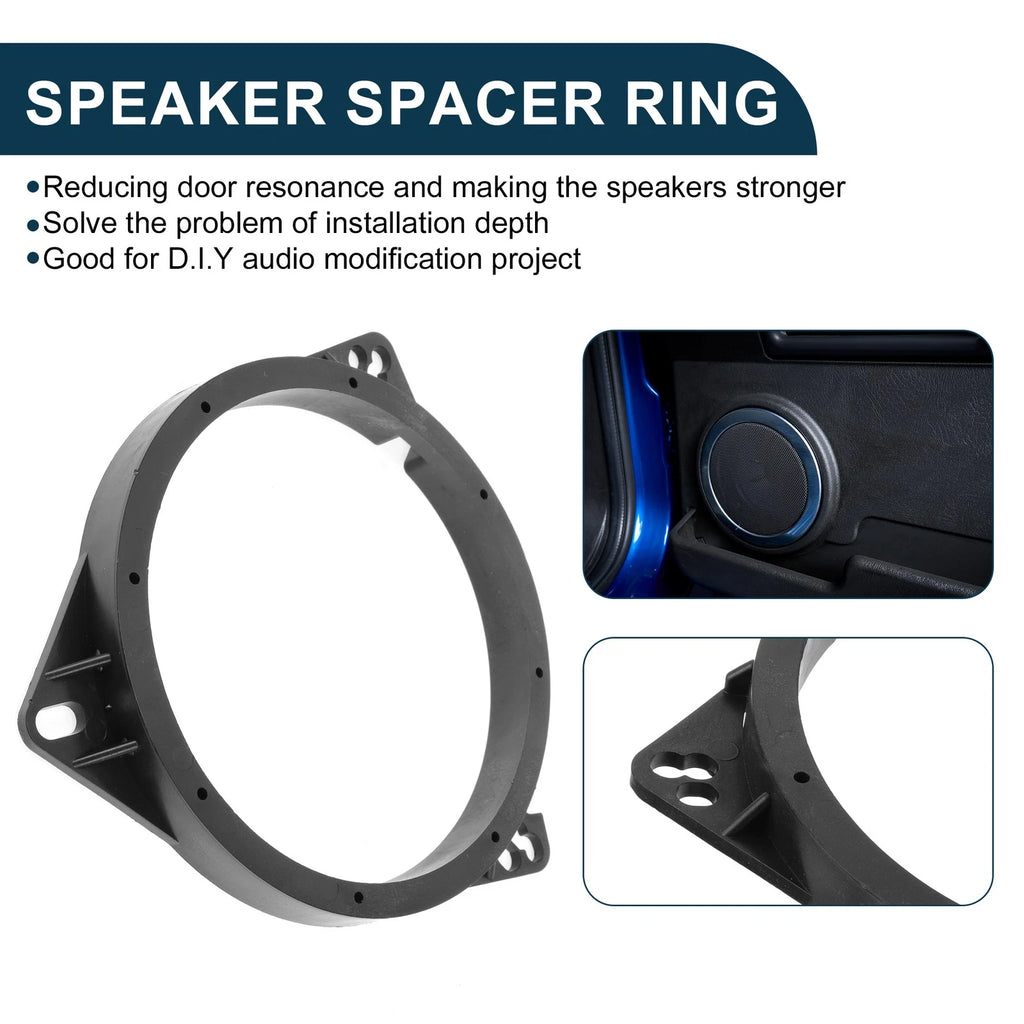 2X Speaker Spacer Ring Adapter for Toyota Tundra (2004–2006)