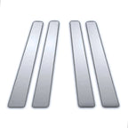 Chrome Pillar Post Covers Set of 4 for Mercedes S 550 (2007–2013)