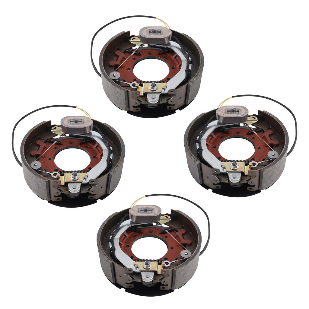 4X Electric Trailer Backing Plate Brake for Dexter Axle (23-450, 12-1/4" x 3-3/8")