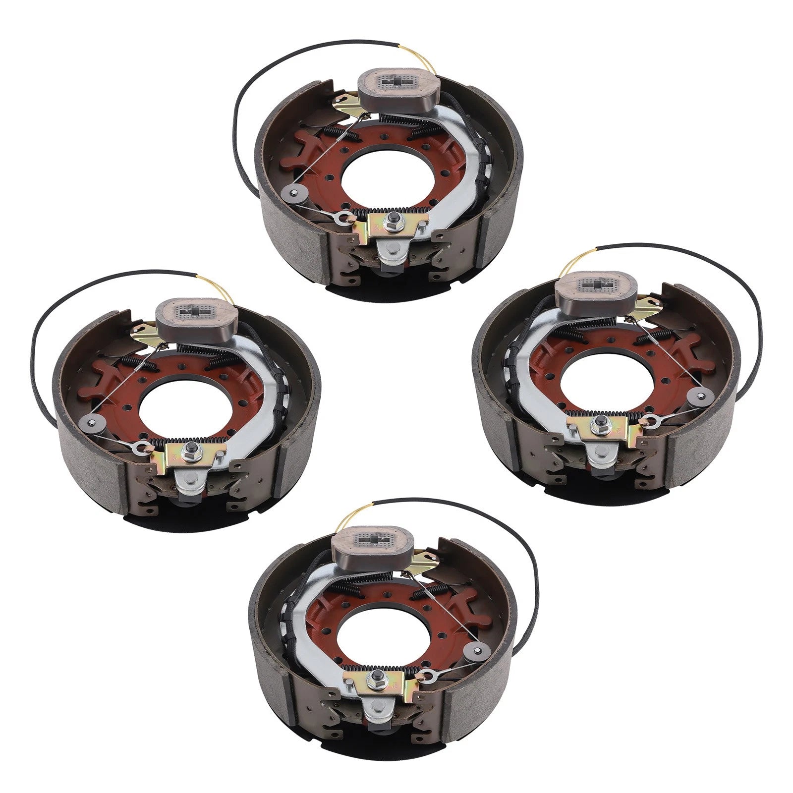 4X Electric Trailer Backing Plate Brake for Dexter Axle (23-450, 12-1/4" x 3-3/8")