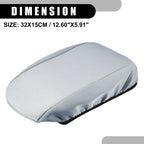 Center Console Armrest Cover for Ford Escape (2017–2019) Gray