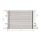 Replacement A/C Condenser Repair Part For 2005-2009 Volvo S60