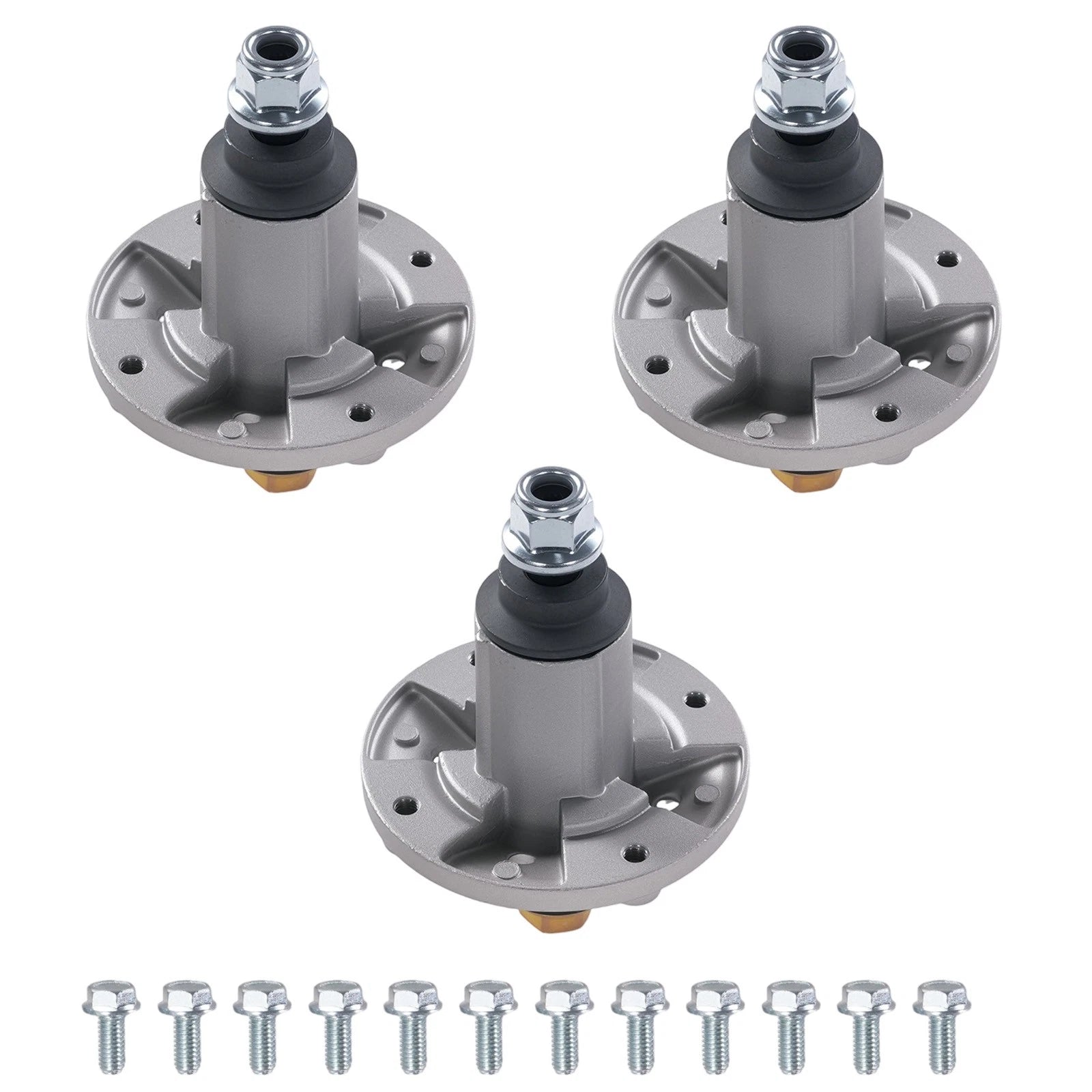 3X Spindle Assembly for John Deere LA140 LA145 D100 D110 (2006–2015) GX22186