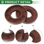 Set of 5 Oil Seal Rotary Shaft Seal FKM Rubber 22x45x7mm