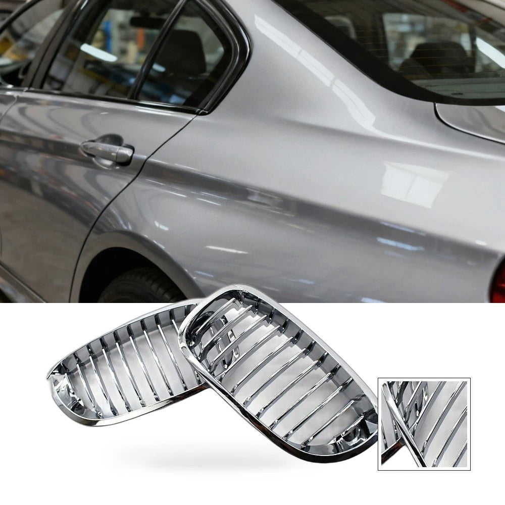 Chrome Front Grill for BMW 3 Series E46 Coupe 325i 330i 328i (1998–2006)