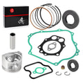 Top End Kit Piston Ring Gasket Seal for Club Car Golf Cart DS Precedent (FE350)