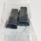 2X Sealed Pin Housing 6-Pin Black for Harley-Davidson (72106-94BK)